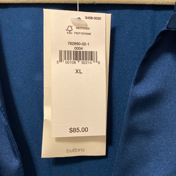 Banana Republic Blouse - Navy XL - NWT - Picture 3 of 5